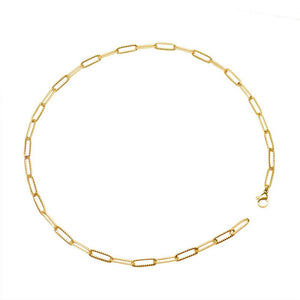 Single Paperclip Necklace
