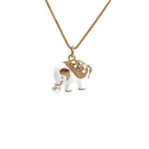White Elephant Necklace