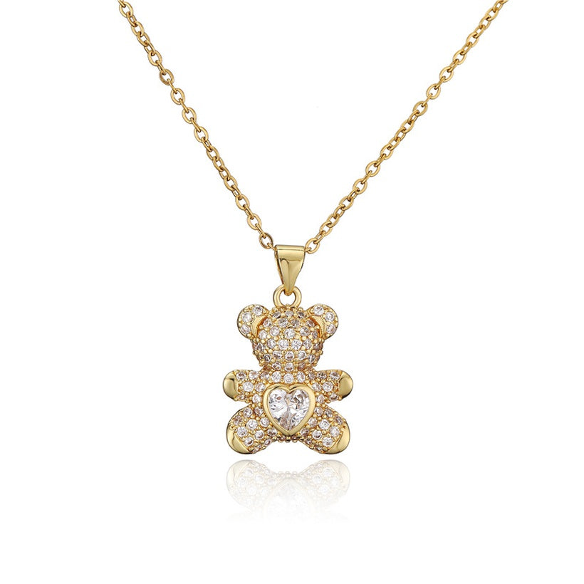 Teddy Bear Necklace