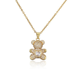 Teddy Bear Necklace