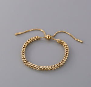 Gold Braided Bracelet