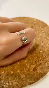 Silver Ball Ring