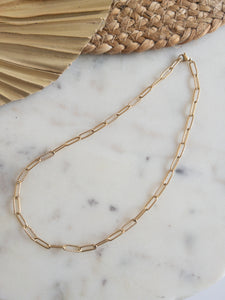 Single Paperclip Necklace