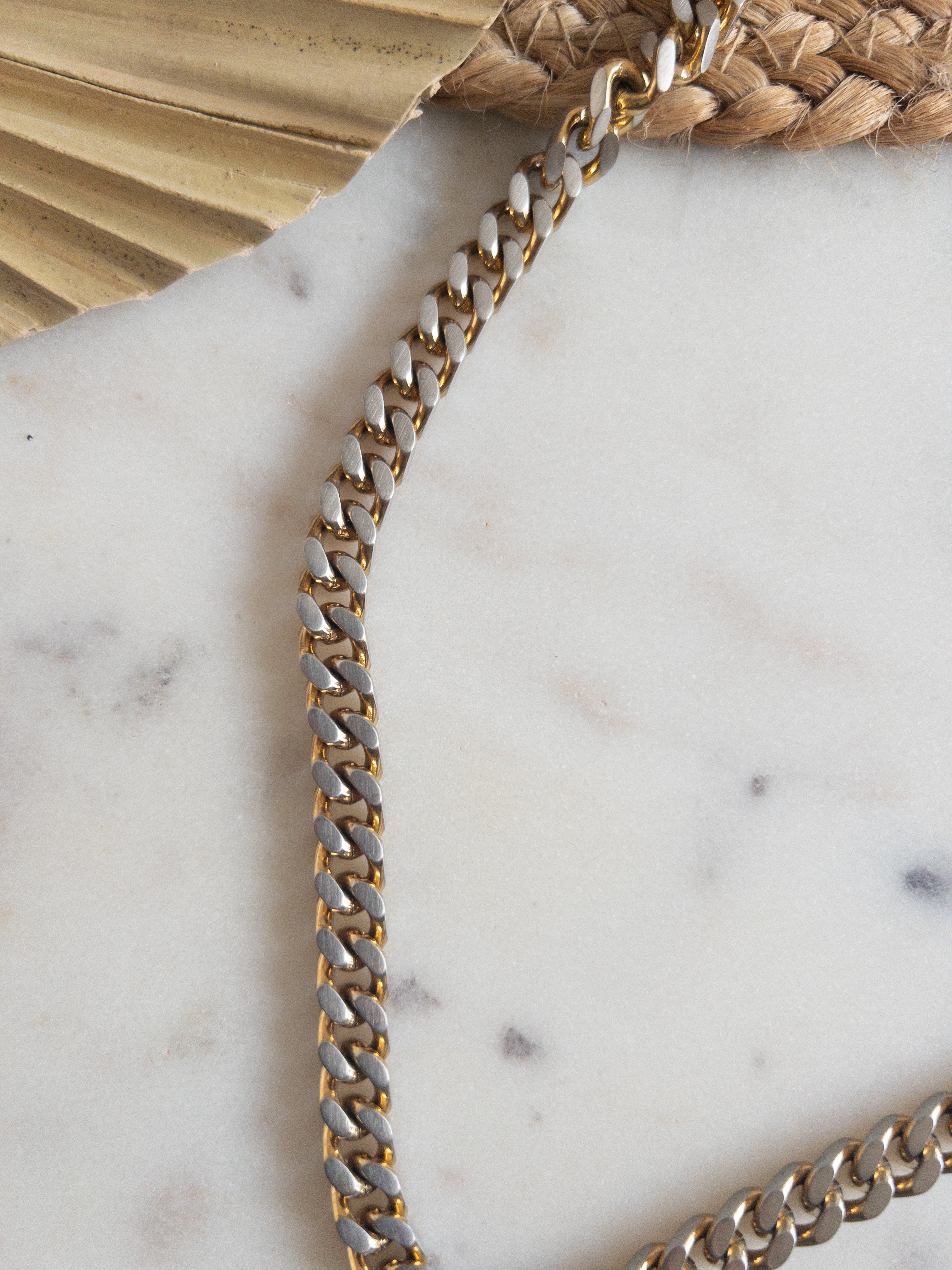 Chunky Two Tone Cuban Link