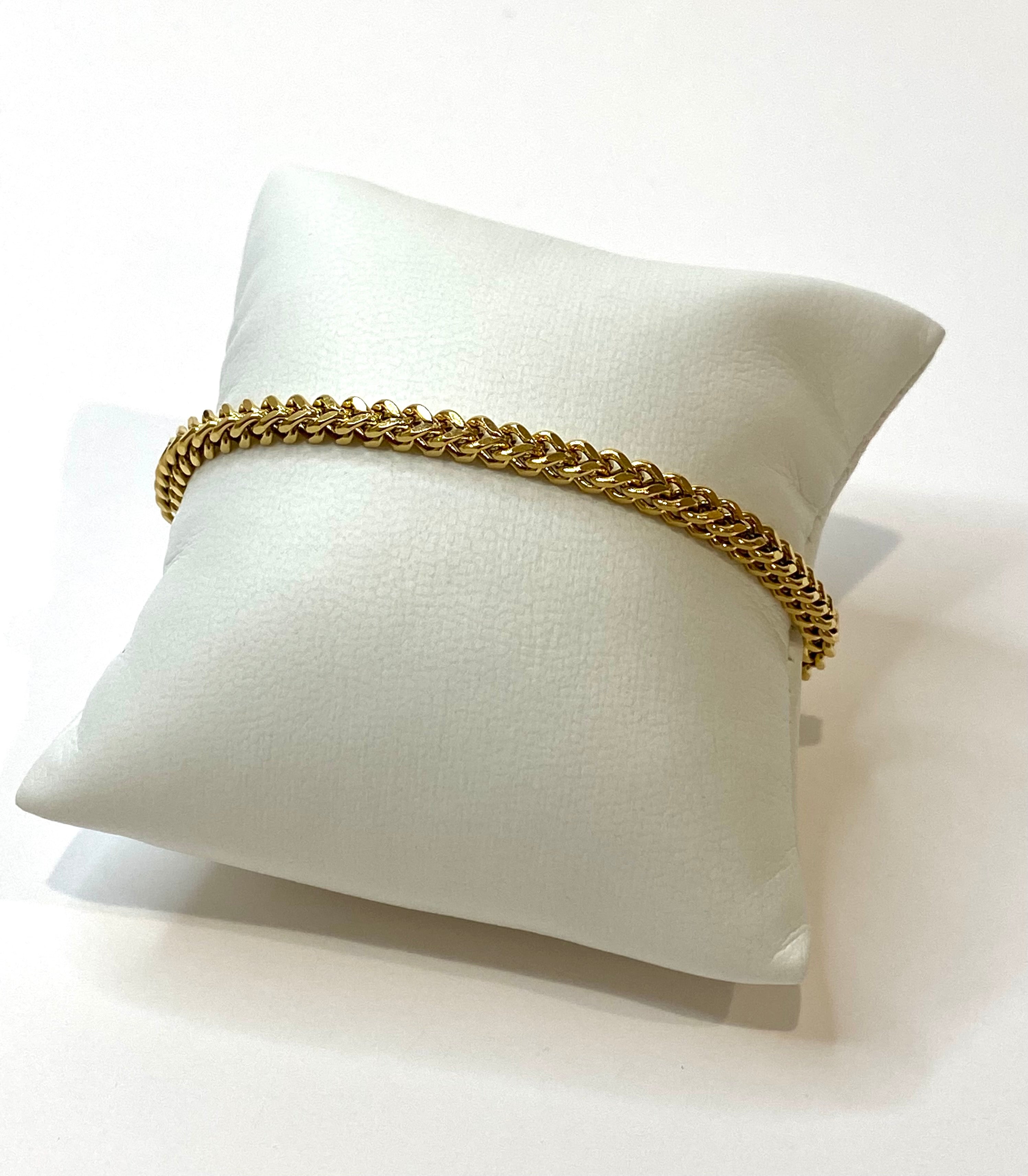 Gold Braided Bracelet