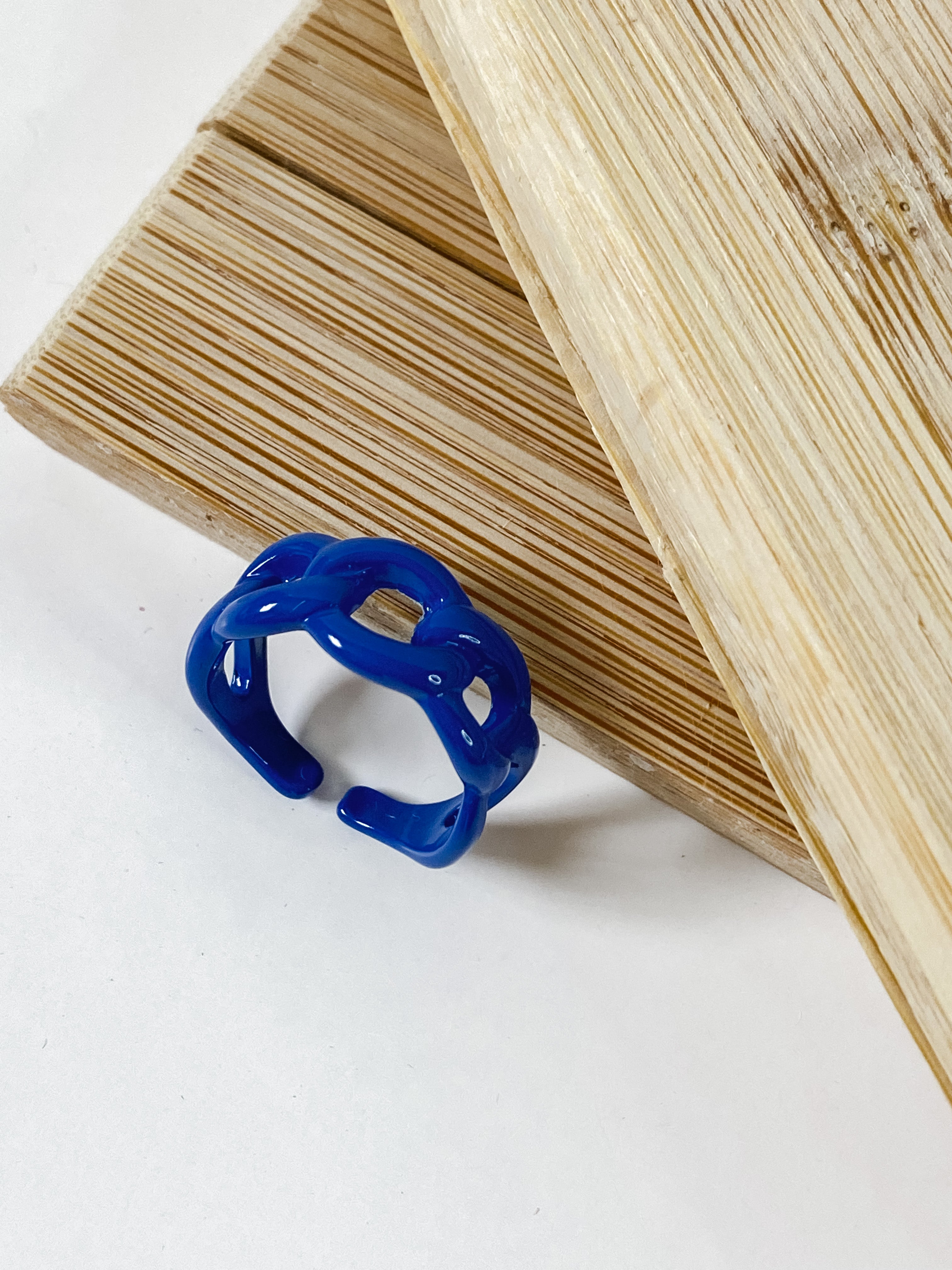 Royal Blue Chain Ring