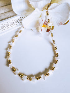 Star & Beads Studded Necklace