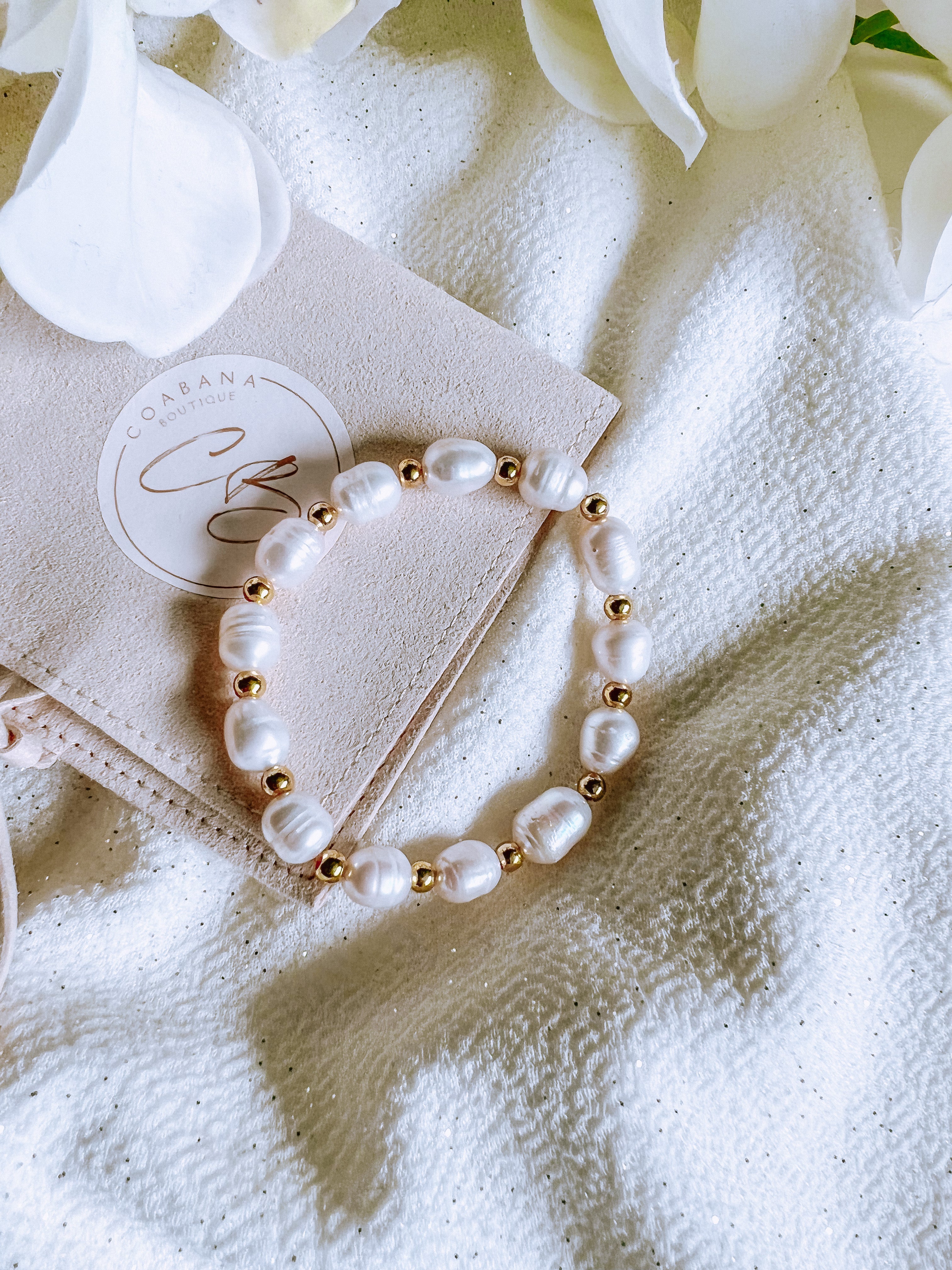 Multi Pearl and Beads Bracelet
