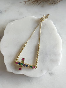 Forever Faithful Cross Bracelet