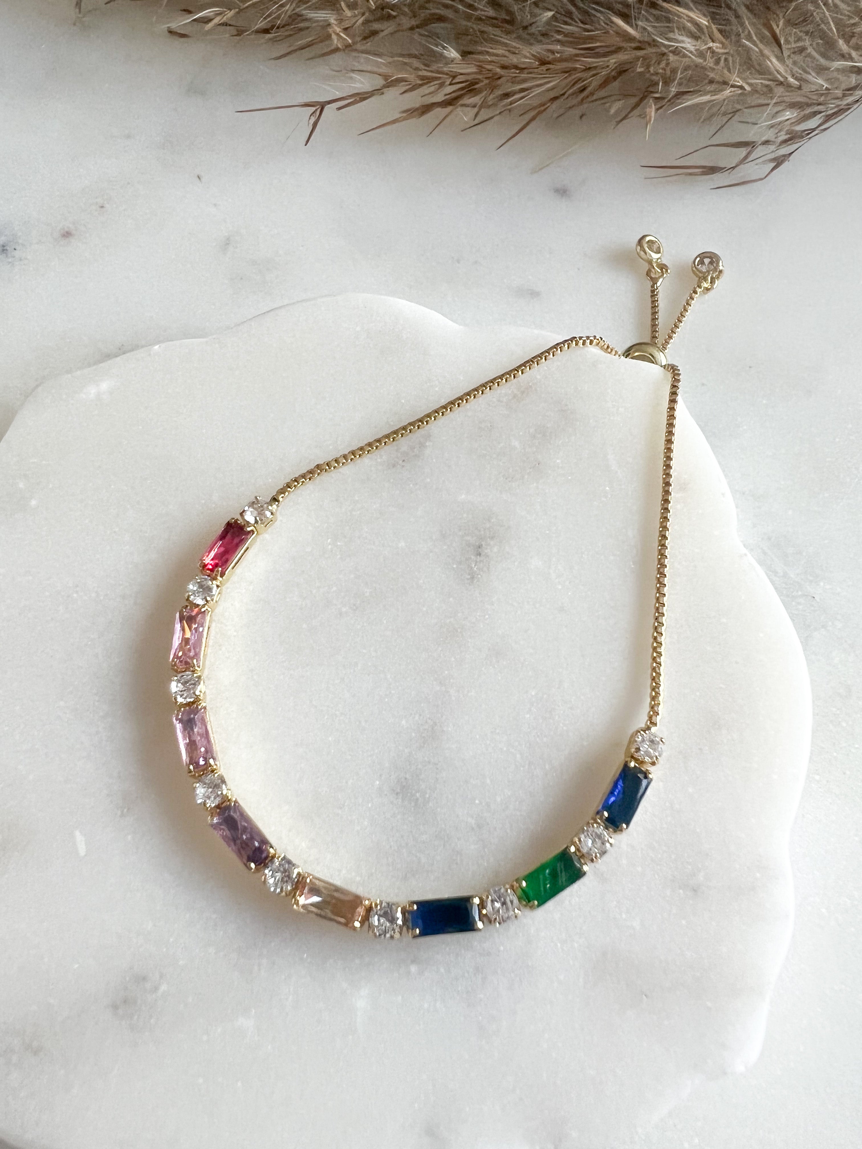 Baguette Studded Bracelet