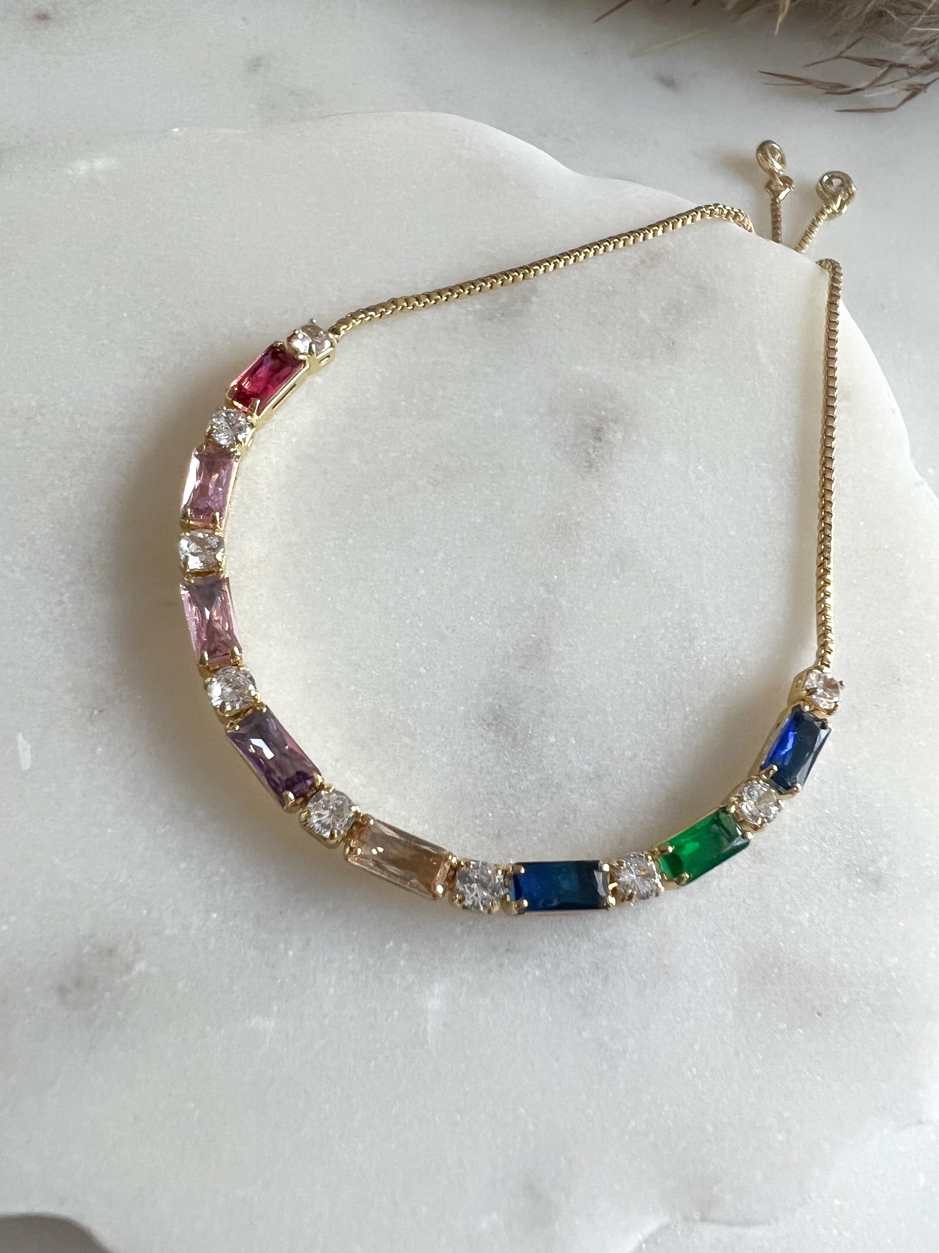 Baguette Studded Bracelet
