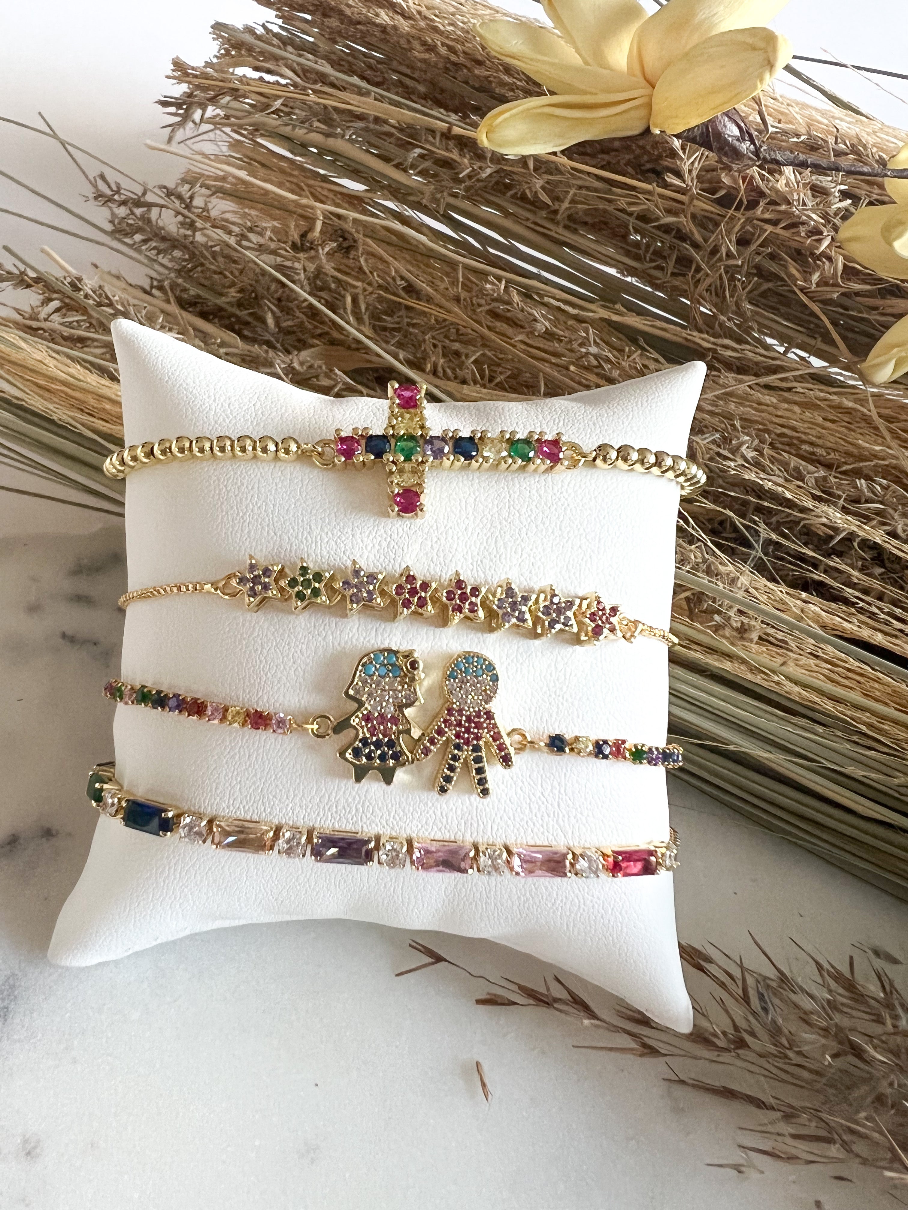 Baguette Studded Bracelet