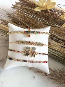 Baguette Studded Bracelet