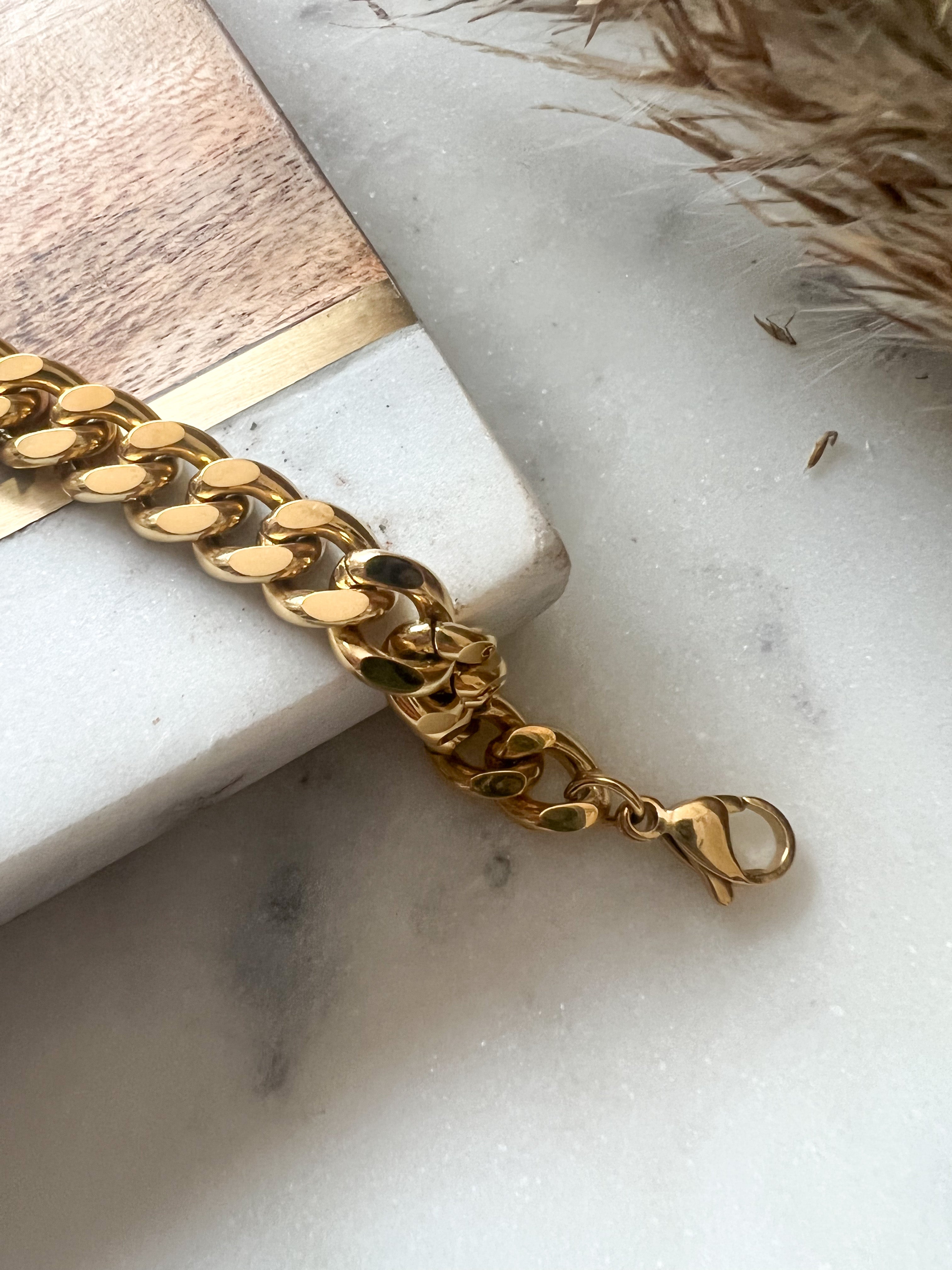 She's a Beauty Gold & Pearl Bracelet