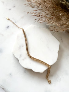 Scalloped Gold Bracelet