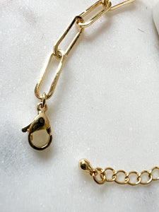 Blu Baguette Bracelet