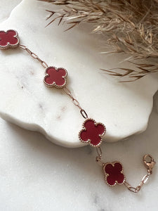 Red Clover Bracelet