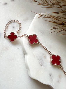 Red Clover Bracelet