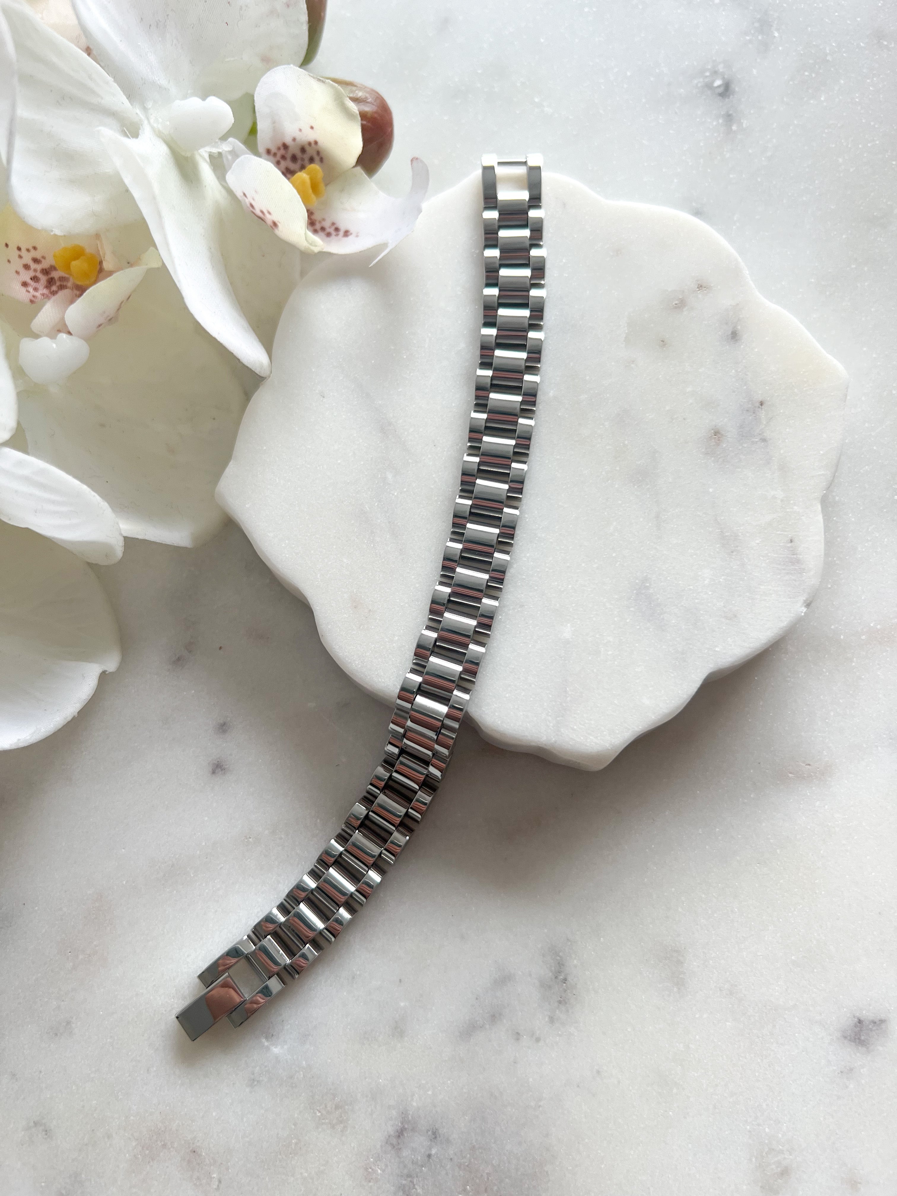 Timeless Chunky Bracelet Silver