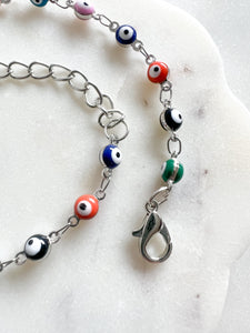 Lucky Eyes Silver Bracelet