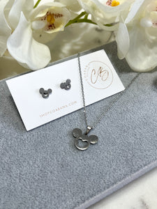Disney Lover's Necklace Set
