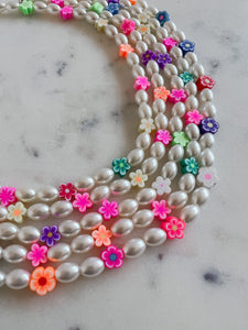 Bold & Bright Pearl Necklace