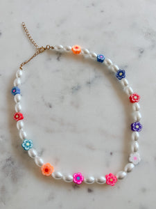 Bold & Bright Pearl Necklace
