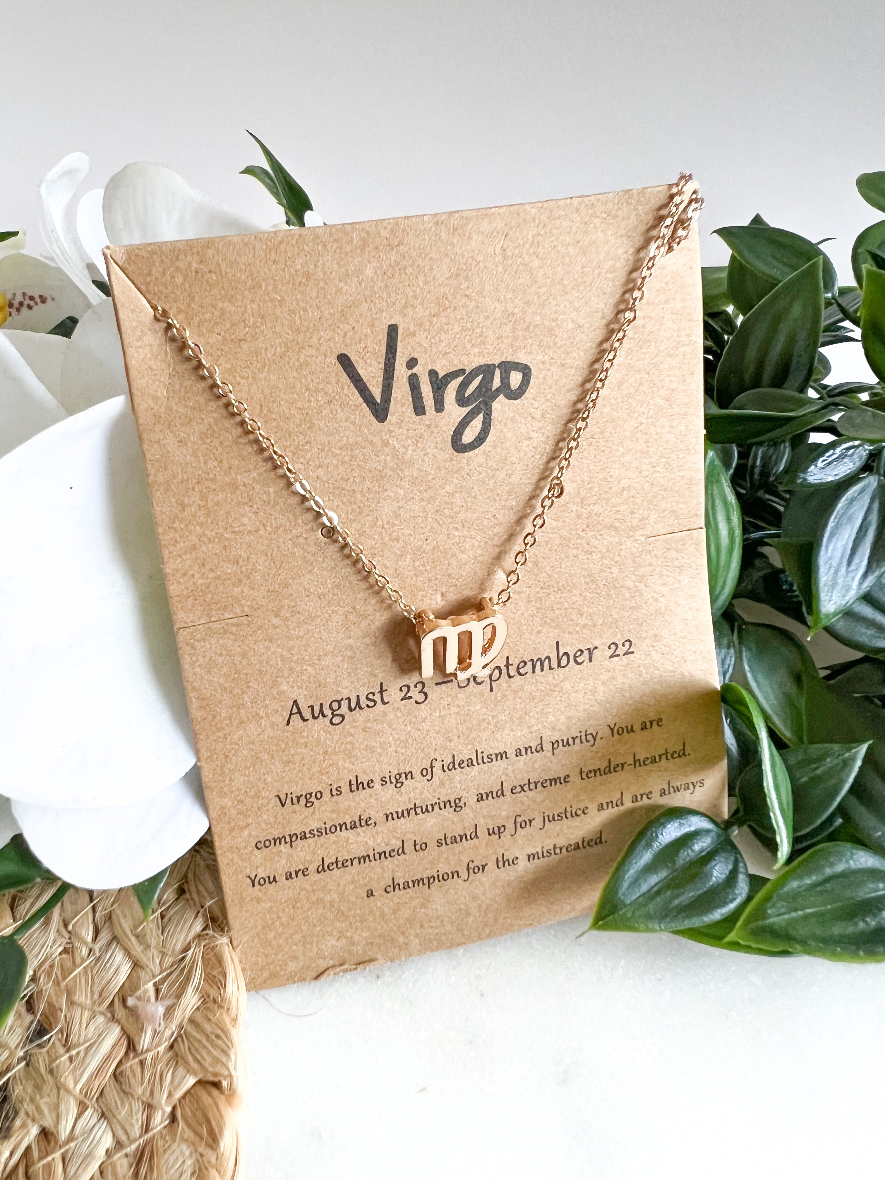Zodiac Necklace - Gold