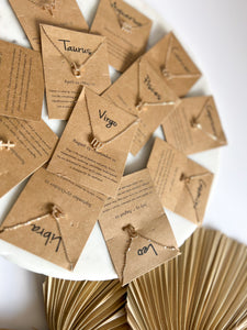 Zodiac Necklace - Gold