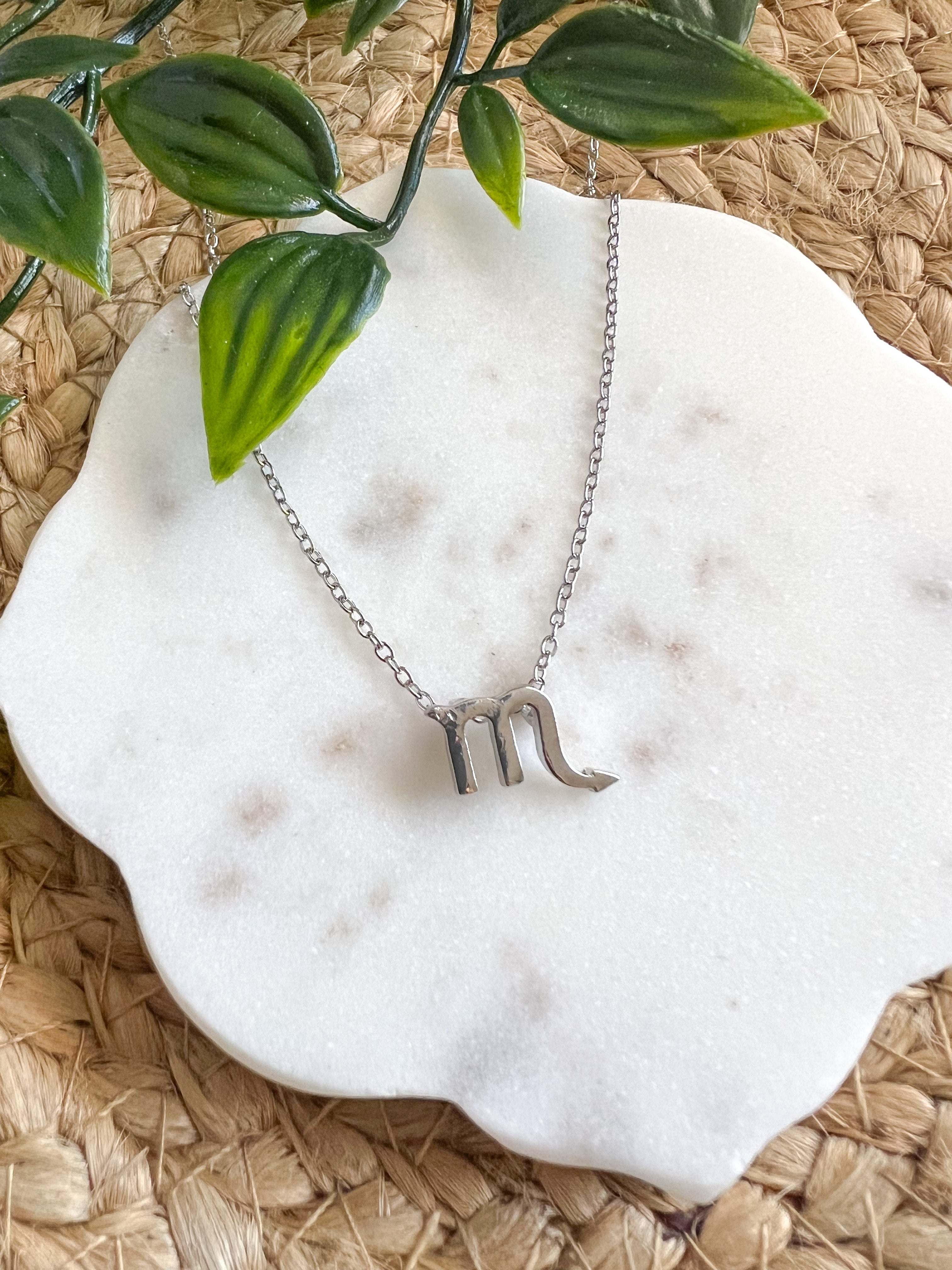 Zodiac Necklace - Silver