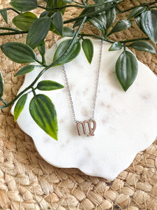 Zodiac Necklace - Silver