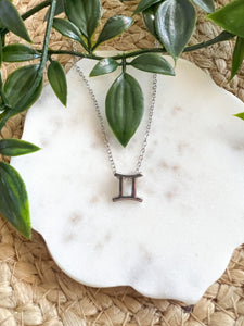 Zodiac Necklace - Silver