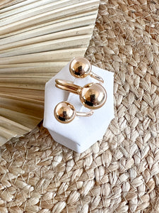 Triple Globe Ring