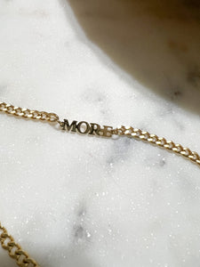 Love Me More Necklace