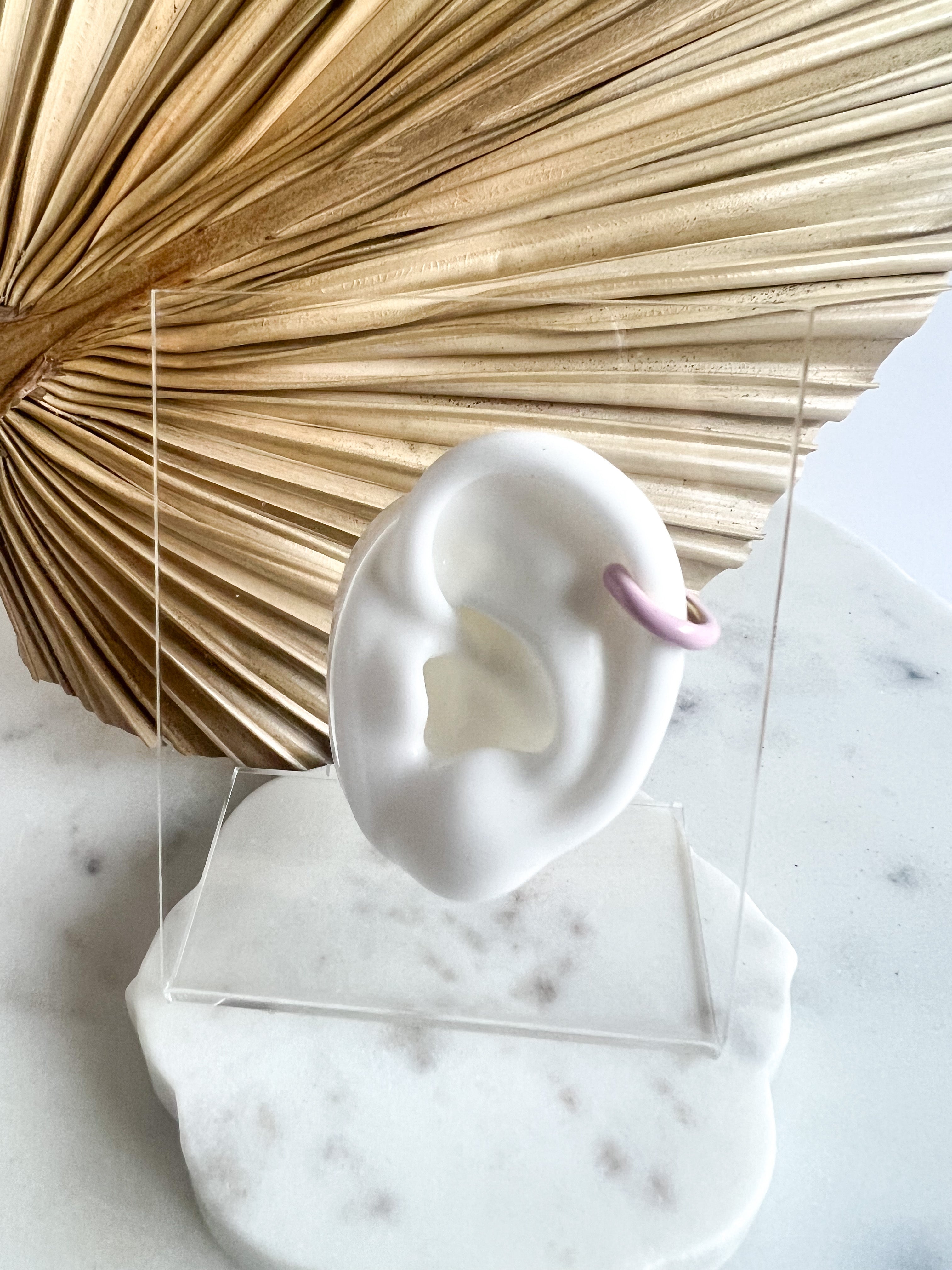 Enamel Coated Ear Cuffs