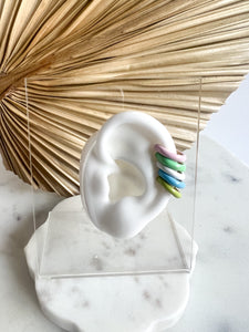 Enamel Coated Ear Cuffs