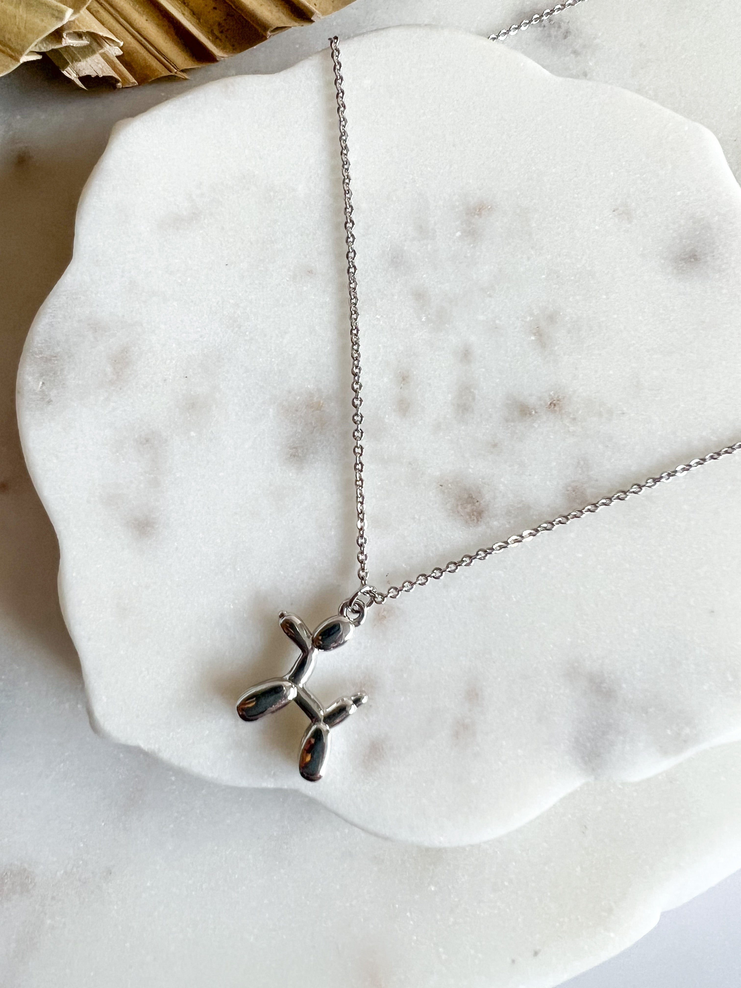 Miami Balloon Dog Necklace