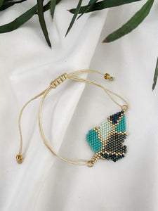 Leaf Beaded Bracelet