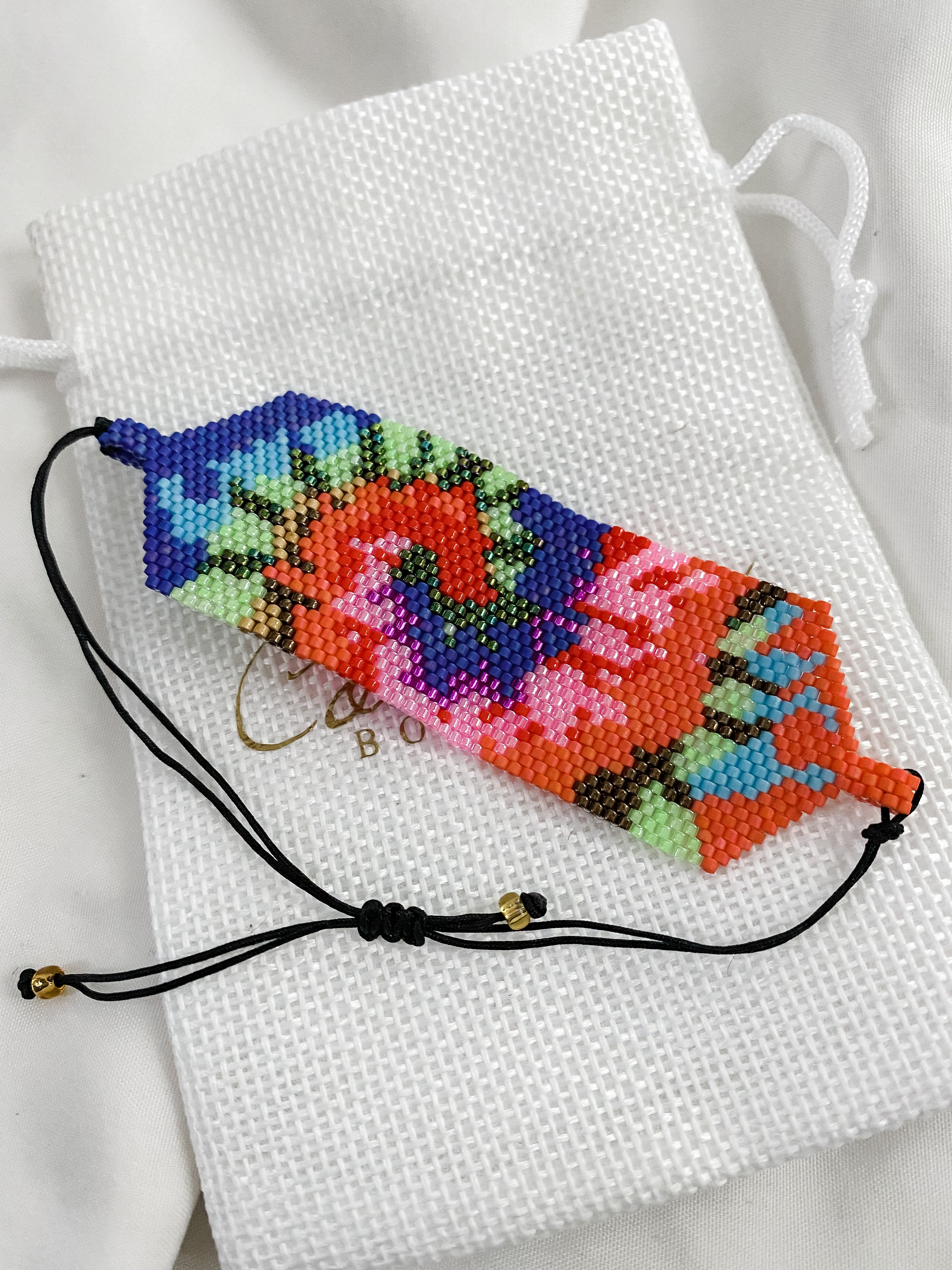 Multicolored Beaded Bracelet