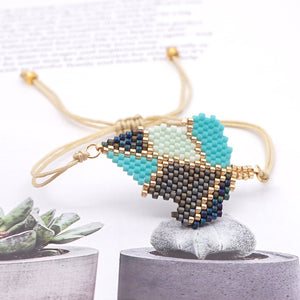 Leaf Beaded Bracelet