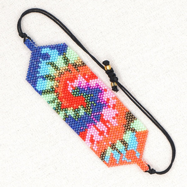 Multicolored Beaded Bracelet