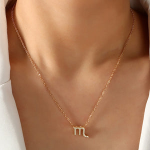 Zodiac Necklace - Gold