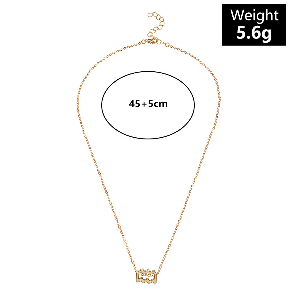 Zodiac Necklace - Gold
