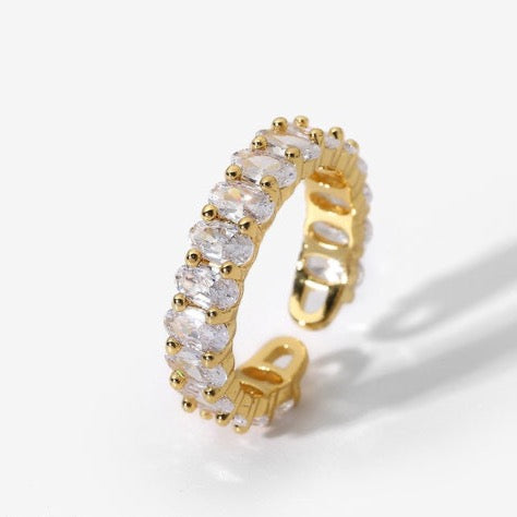 Oval Studs Ring